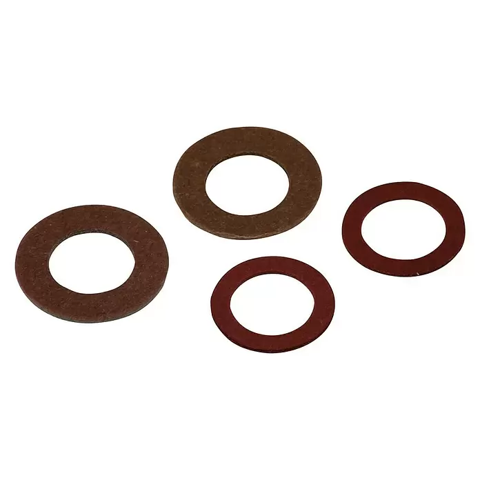 Fiberringe - ½″ x ¾″, 4 Stk. - Ansicht von oben