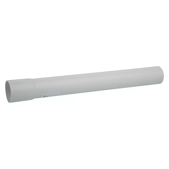 Spülrohrverlängerung - Länge: 25 cm, Weiß - Diagonale Ansicht