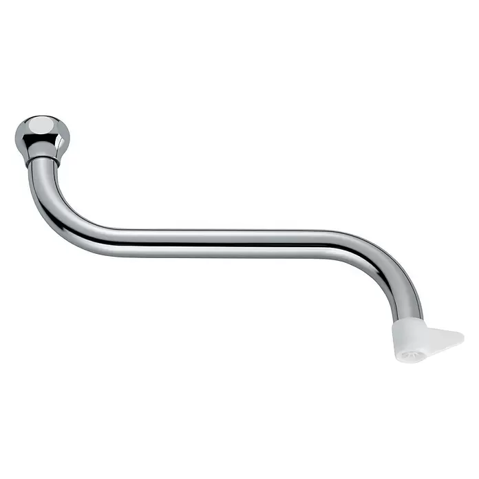 S-Auslauf - ½″, Handschutz, Länge: 160 mm - Ansicht von oben
