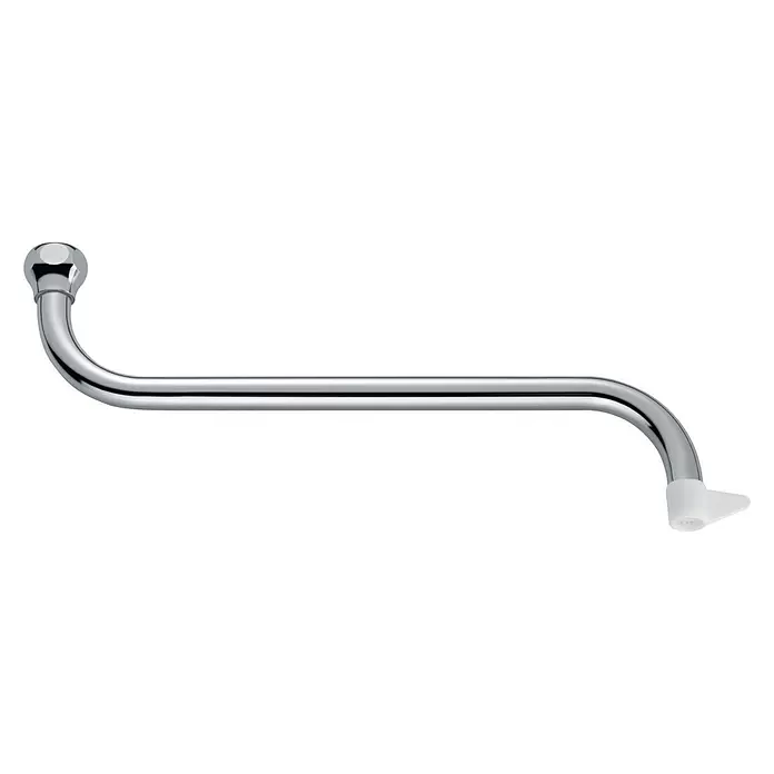 S-Auslauf - ½″, Handschutz, Länge: 250 mm - Vorderansicht