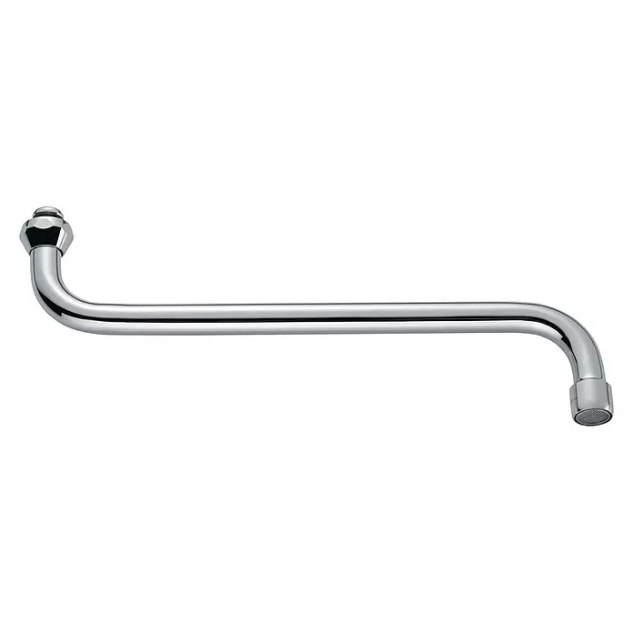 S ispusni otvor - ¾″, Duljina: 300 mm, Krom - Pogled odozgo
