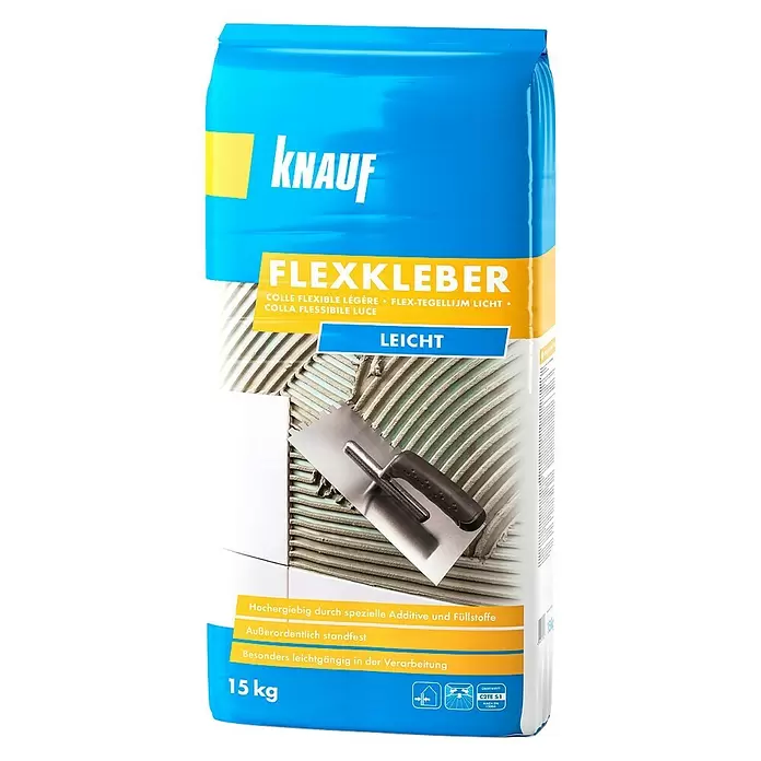 Knauf Flexkleber Leicht - 15 kg - Vorderansicht