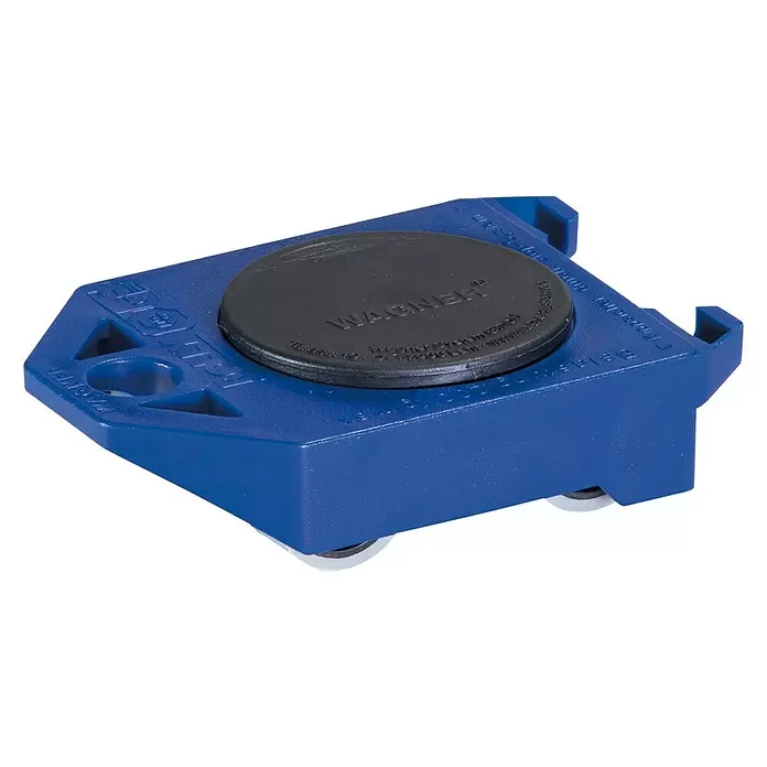 Transporthilfe - 11,7 x 7,9 cm, Traglast: 150 kg - Diagonale Ansicht