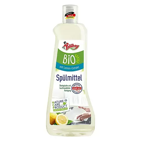 Poliboy Bio Spülmittel mit Lemon-Extrakt