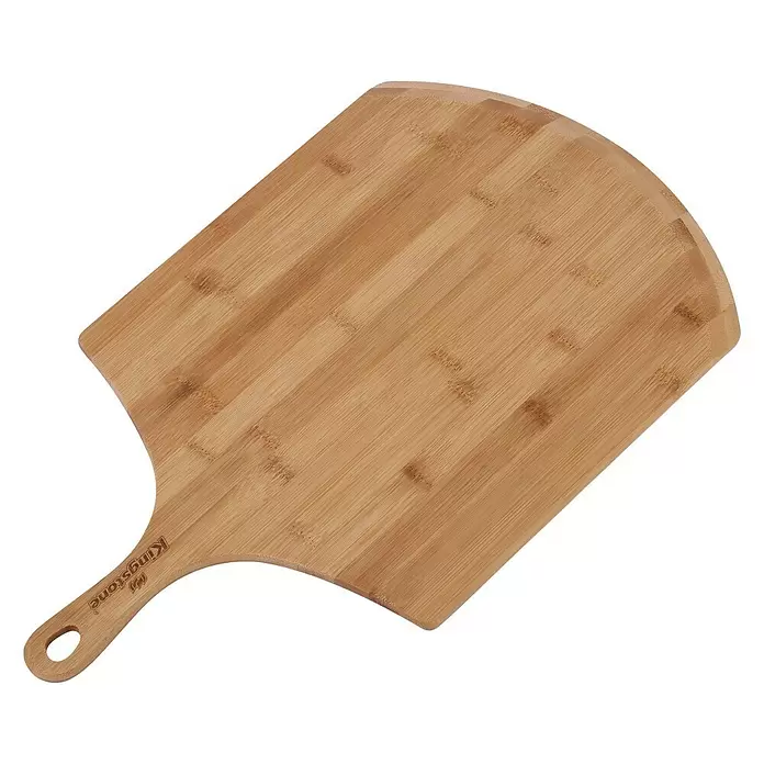 Kingstone Pizzaheber - Bambus, L x B: 50 x 31 cm - Diagonale Ansicht