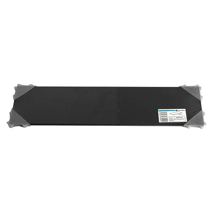 Estante de vidrio - L x An x Al: 45 x 12 x 0,6 cm, Vidrio, Negro - Vista descendente