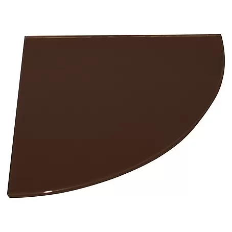 Estante de vidrio angular