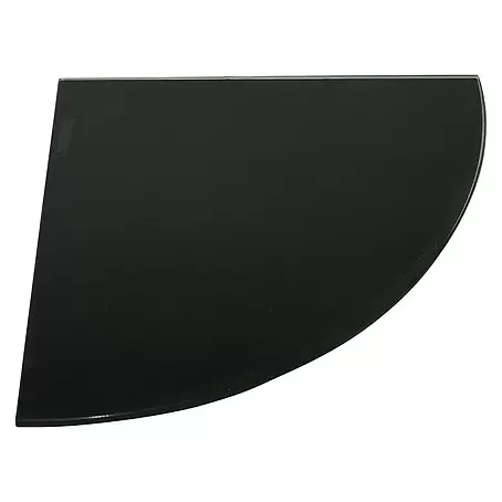 Estante de vidrio angular