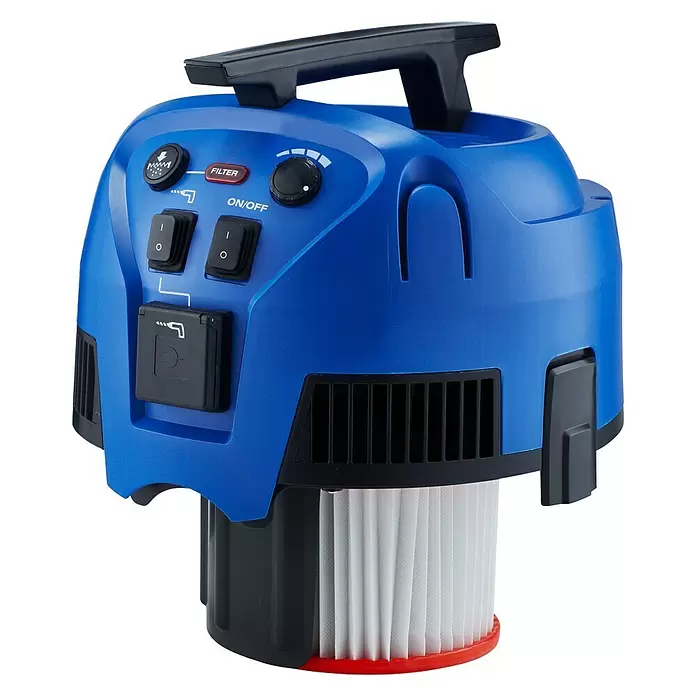 Nilfisk Nass-Trockensauger Multi II 30 T Inox VSC - 1.400 W, Behältervolumen: 30 l - Diagonale Ansicht