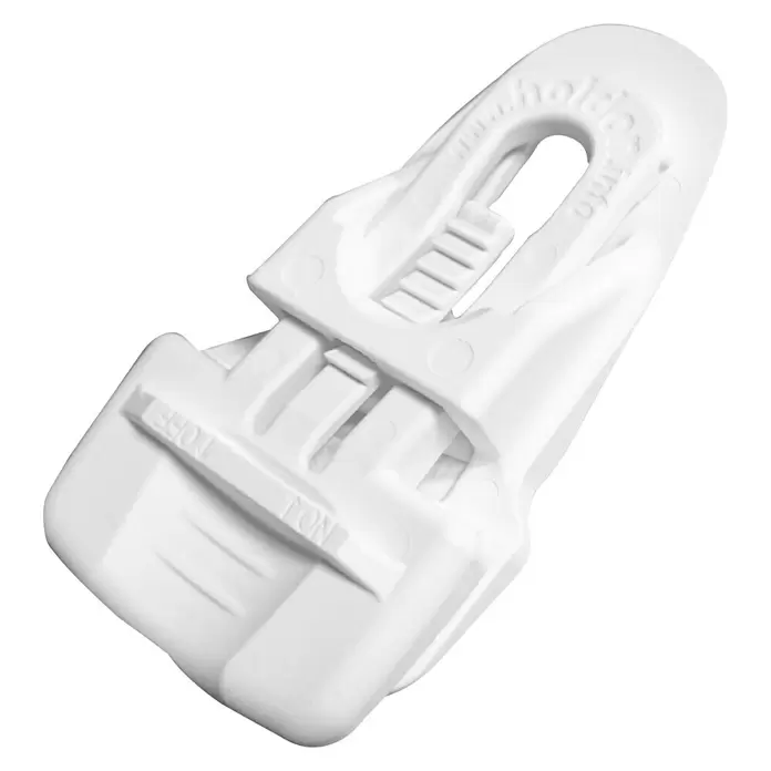 Clips Holdon Midi - 4 Stk., Weiß - Diagonale Ansicht