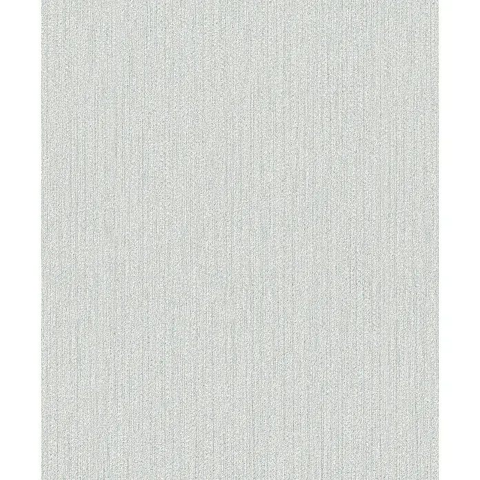 SCHÖNER WOHNEN-Kollektion New Spirit Vliestapete Struktur - Hellgrau, Uni, 10,05 x 0,53 m - Eine Nahaufnahme einer strukturierten, hellgrauen Tapete, die ein feines, lineares Muster aufweist, ideal für dezente Wanddekorationen.