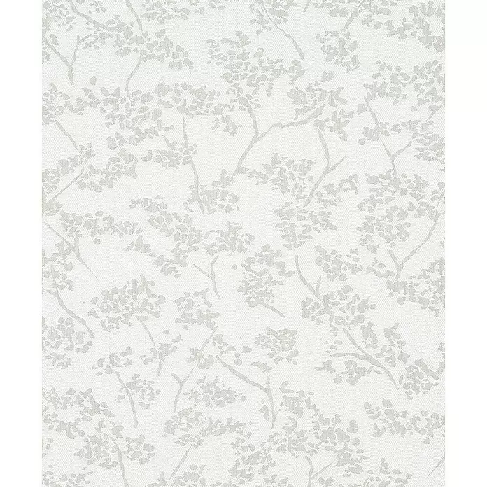 SCHÖNER WOHNEN-Kollektion New Spirit Vliestapete Struktur I - Weiß, Floral, 10,05 x 0,53 m - Detailaufnahme