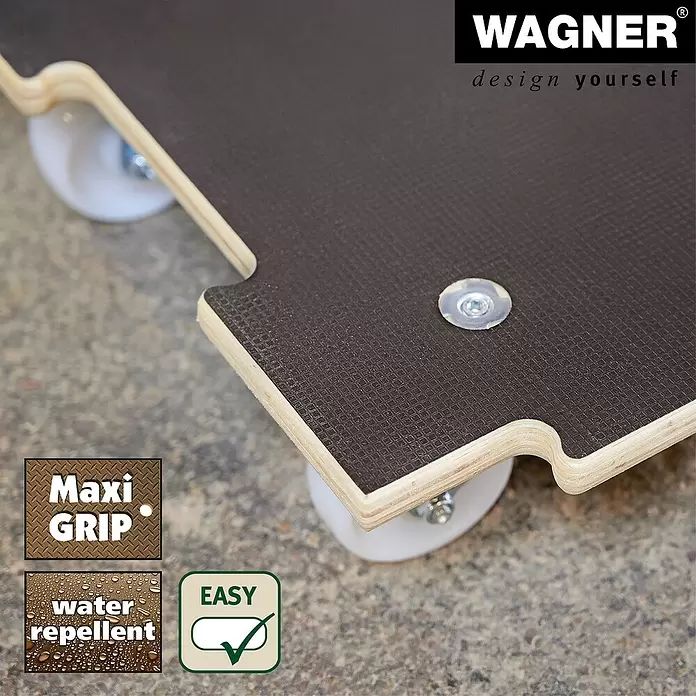 Wagner System Transporthilfe MM 1383 - L x B x H: 590 x 390 x 110 mm, Traglast: 250 kg - Detailaufnahme