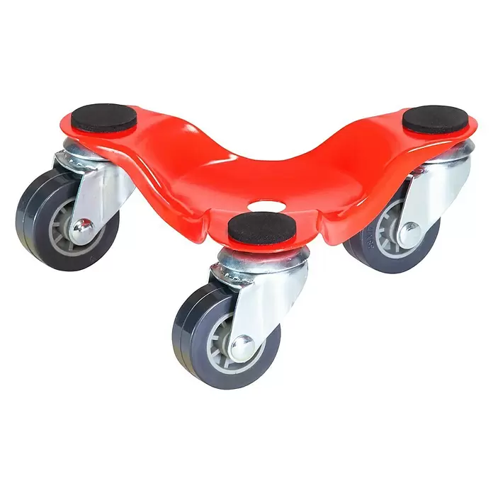 Wagner System Transportroller MM 1193 - L x B x H: 160 x 160 x 60 mm, Traglast: 60 kg - Diagonale Ansicht