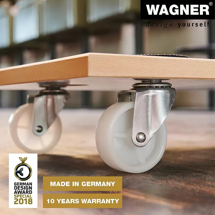 Wagner System Transporthilfe MM 1319 - L x B x H: 57,5 x 30 x 10 cm, Traglast: 200 kg - Detailaufnahme
