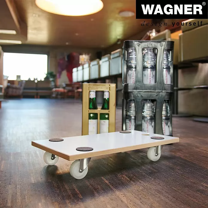 Wagner System Transporthilfe MM 1319 - L x B x H: 57,5 x 30 x 10 cm, Traglast: 200 kg - Anwendungsbeispiel