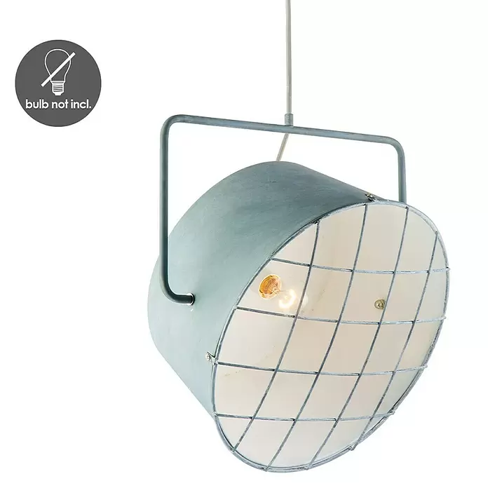 Home Sweet Home Clemento Pendelleuchte rund - Ø x H: 400 mm x 120 cm - Detailaufnahme