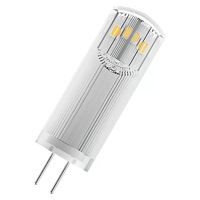 Osram LED-Leuchtmittel - G4, 1,8 W, T13, 200 lm, 2 Stk. - Diagonale Ansicht