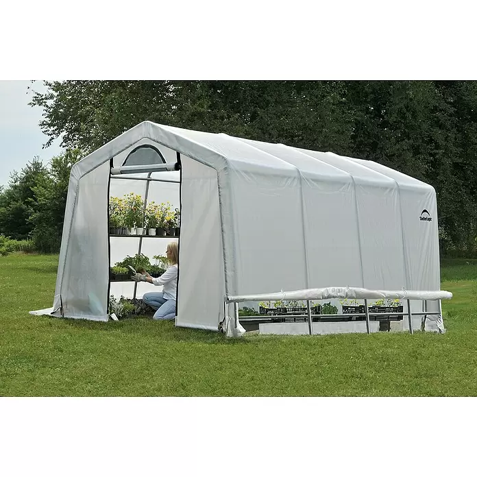 ShelterLogic Folien-Gewächshaus - 610 x 300 x 240 cm, Polyethylen - Stimmungsaufnahme