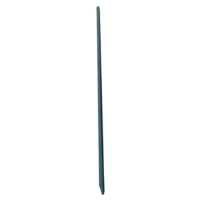 Stup za ograde - Visina: 200 cm, Zelene boje, Metal - Pogled sprijeda
