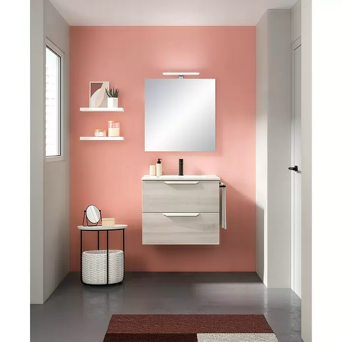 Riva Urban LED-Lichtspiegel - 60 x 74,1 cm - Stimmungsaufnahme
