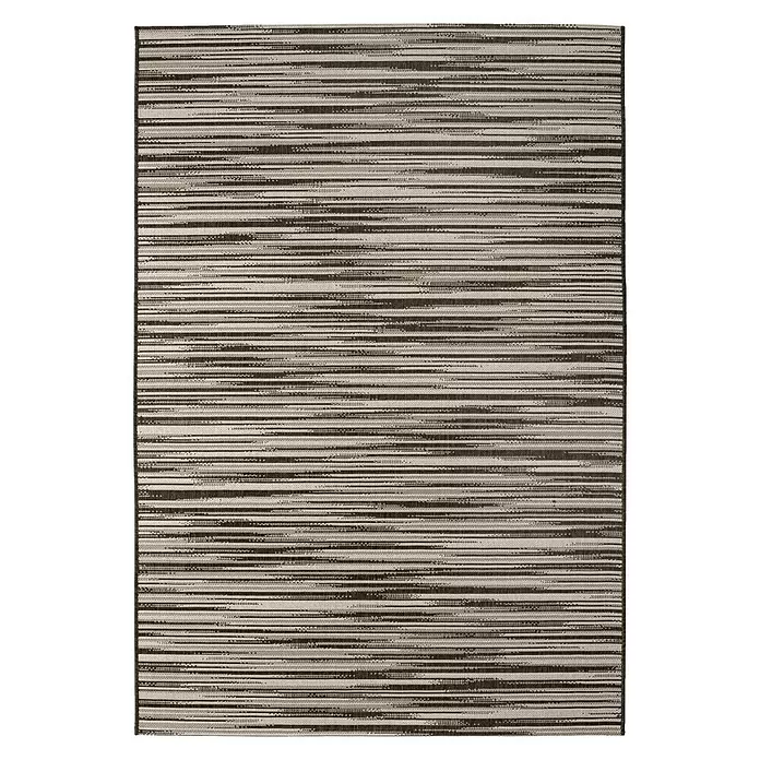 Outdoor-Teppich Arizona - Anthrazit/Greige, 230 x 160 cm, 100 % Polypropylen - Vorderansicht
