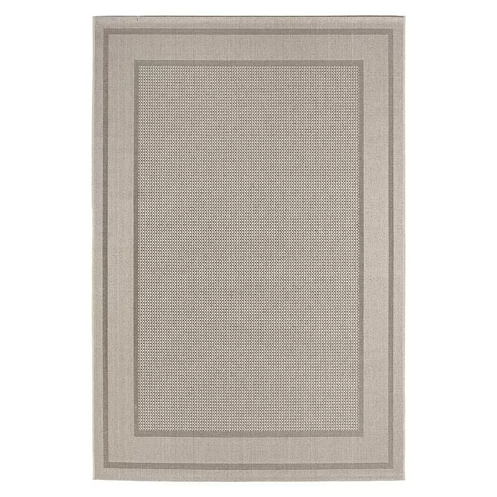 Outdoor-Teppich Arizona - Grau, 230 x 160 cm, 100 % Polypropylen - Vorderansicht