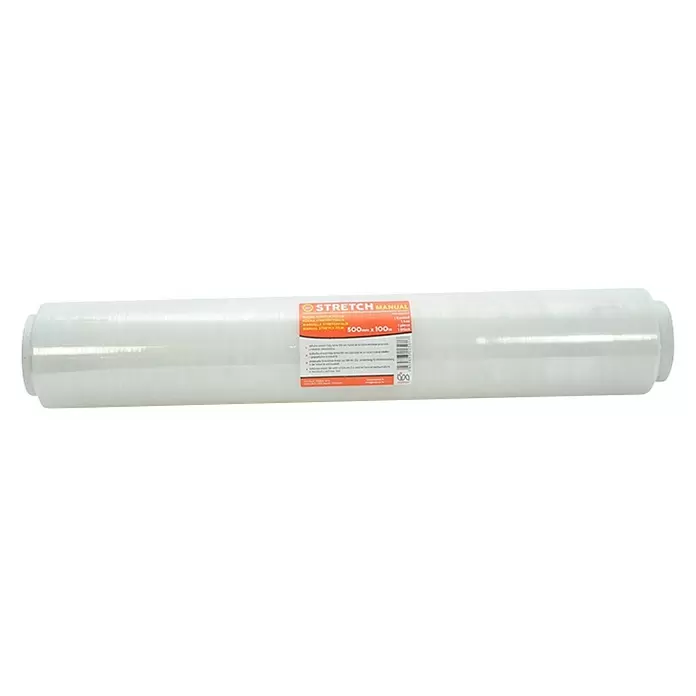 Intelmar Rastezljiva folija - Bijele boje, D x Š: 100 m x 500 mm - Pogled sprijeda
