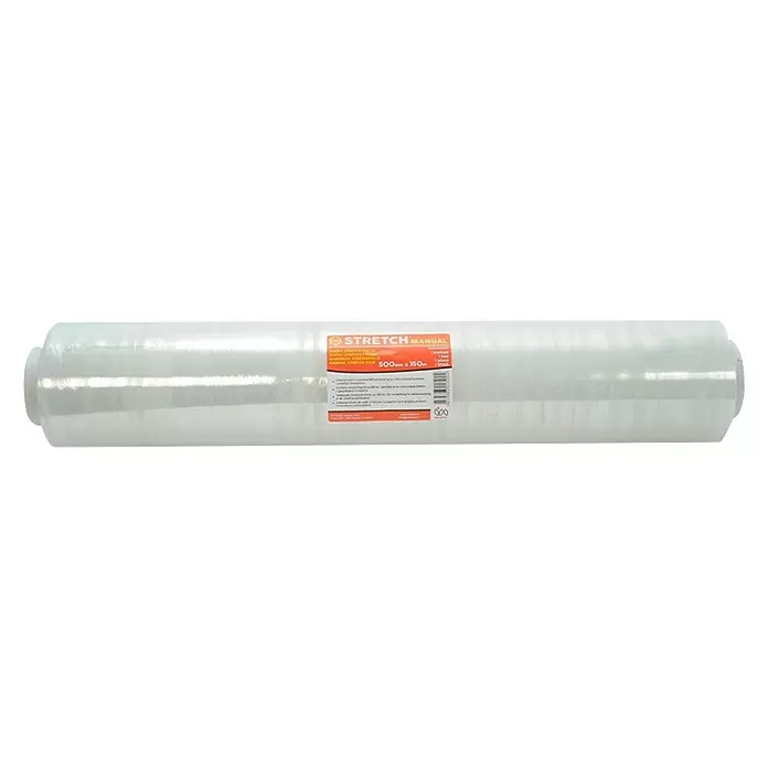 Intelmar Rastezljiva folija - Bijele boje, D x Š: 150 m x 500 mm - Pogled sprijeda
