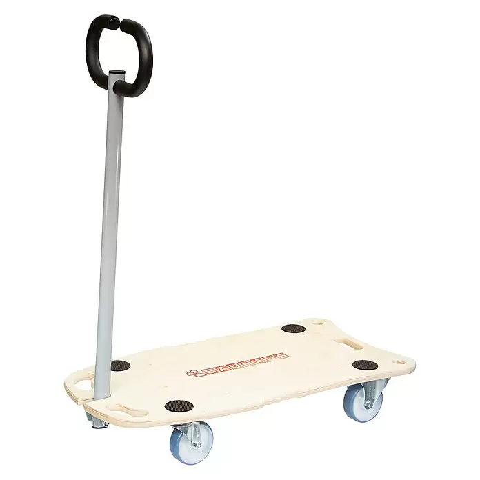 BAUHAUS Transportroller Star Carrier - 80 x 40 x 14,6 cm, Traglast: 300 kg - Diagonale Ansicht