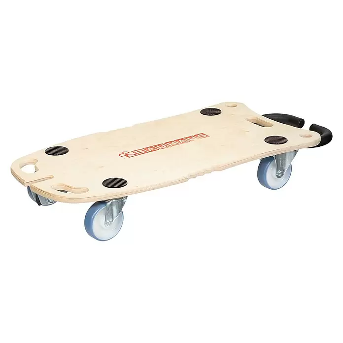 BAUHAUS Transportroller Star Carrier - 80 x 40 x 14,6 cm, Traglast: 300 kg - Diagonale Ansicht