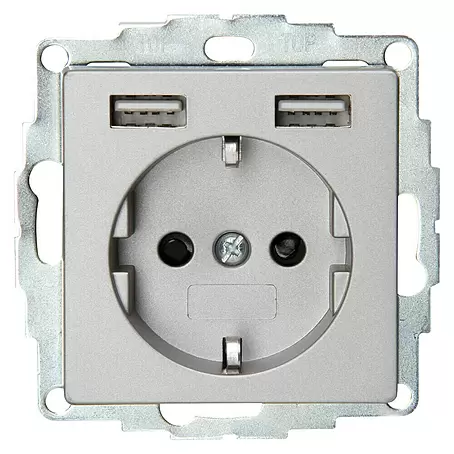 Voltomat  Stopcontactinzet met USB