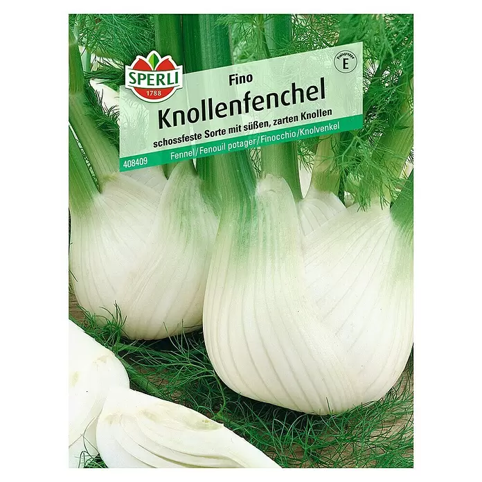 Sperli Gemüsesamen Knollenfenchel - Foeniculum vulgare var. azoricum, Erntezeit: Juli - Vorderansicht