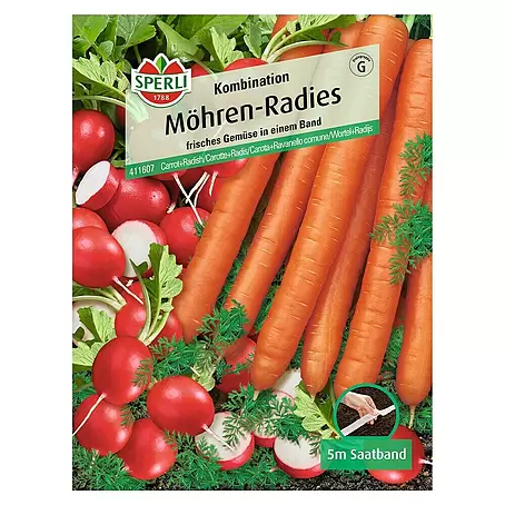 Sperli  Gemüsesamen Möhren-Radies