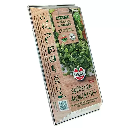Salatsamen Bio-Salatrauke Sprossen-Anzuchtset