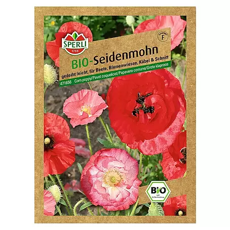 Sperli  Blumensamen Seidenmohn