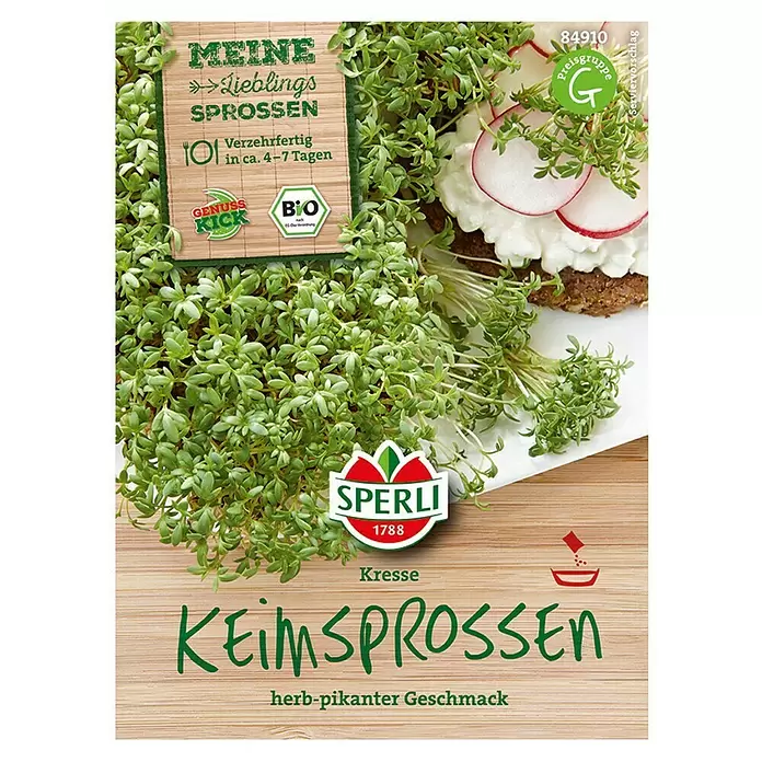 Sperli Saatgut - Kresse - Vorderansicht