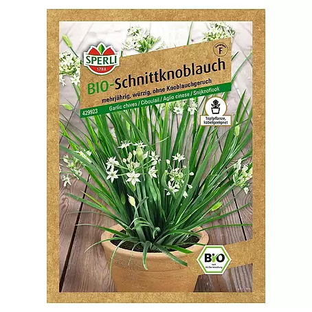 Sperli  Kräutersamen Bio Schnittknoblauch