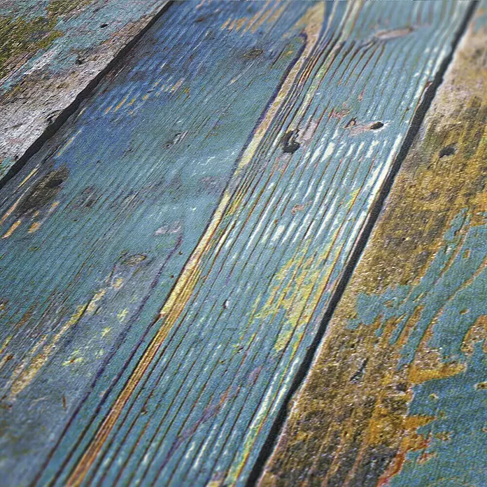 my look Nature Vliestapete Holz - Bunt, Holzoptik, 10,05 x 0,53 m - Detailaufnahme