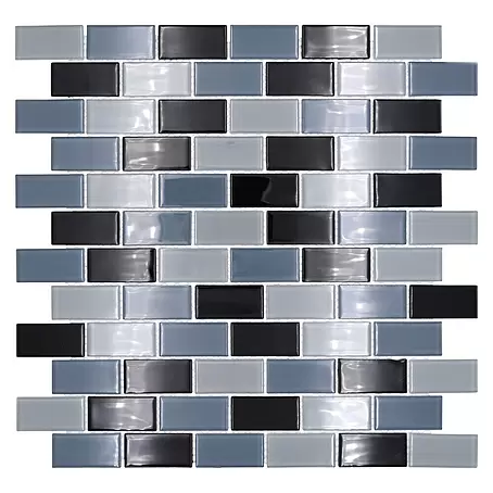 Mozaïektegel brick glas CM B499