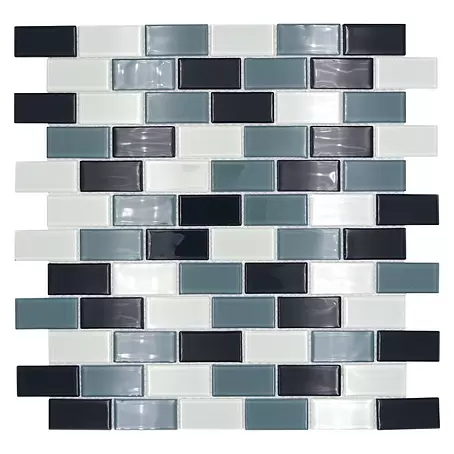 Mozaïektegel brick glas CM B425
