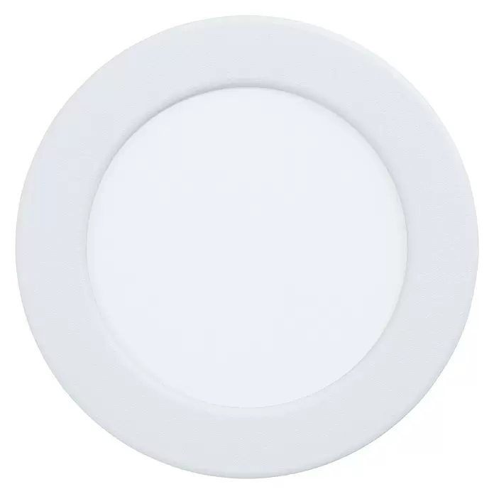 Eglo Fueva 5 LED-Einbauspot - 5,5 W, Warmweiß, Weiß, Ø x H: 11,7 x 2,6 cm - Ansicht von unten