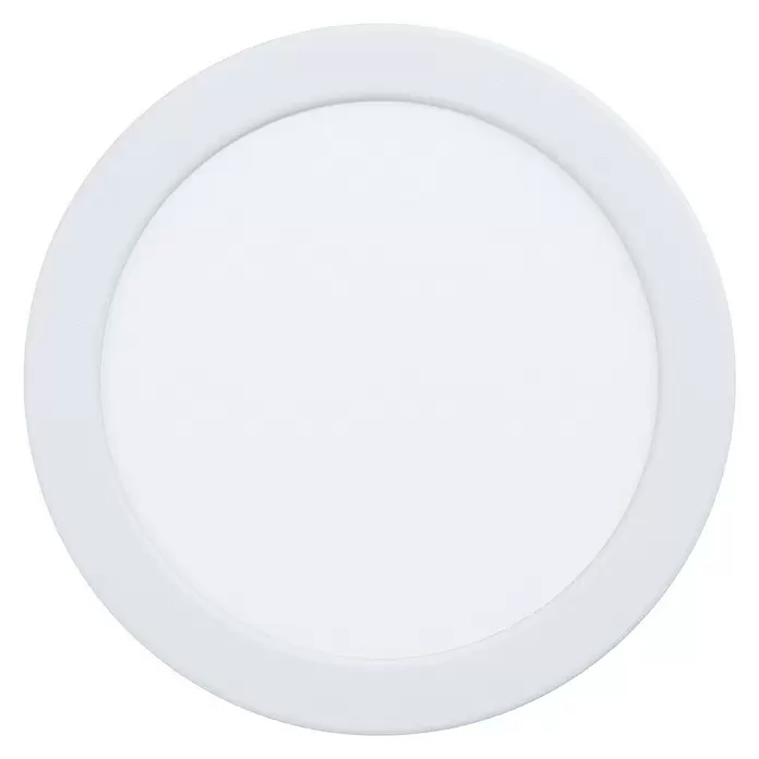 Eglo Fueva 5 LED-Einbauspot - 10,5 W, Warmweiß, Weiß, Ø x H: 16,6 x 2,6 cm, IP44 - Ansicht von unten