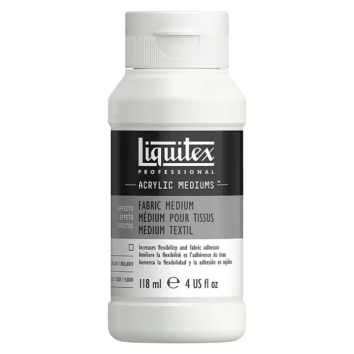 Liquitex Professional Textilmalmittel - 118 ml, Transparent - Vorderansicht
