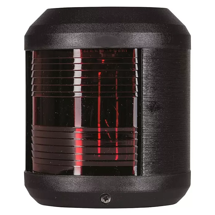 Aqua Signal Bakboordlantaarn AS41 - l x b x h: 105 x 92 x 82 mm, 12 V, 25 W - Vooraanzicht