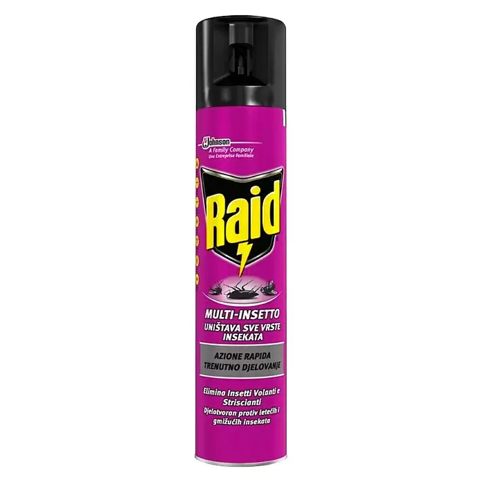 Raid Sprej protiv insekata - 300 ml - Pogled sprijeda