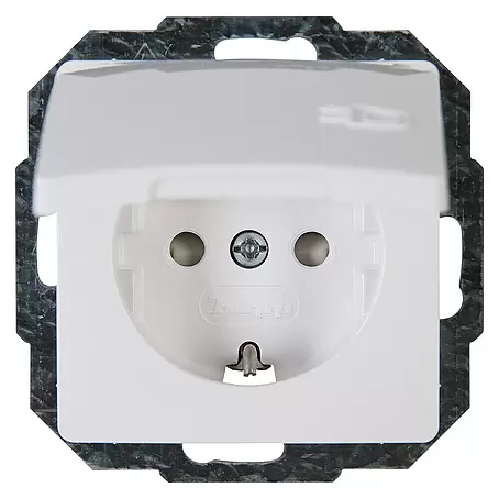 Kopp Paris Stopcontact met deksel