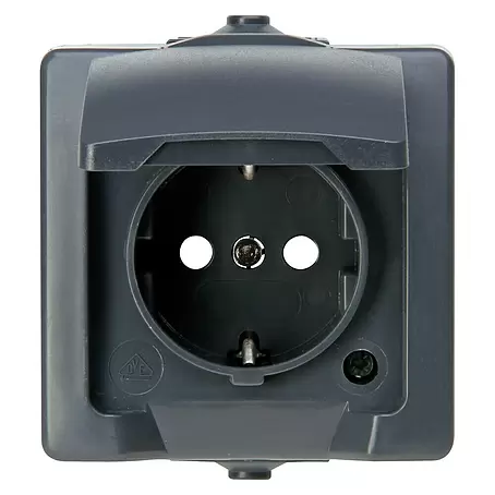 Kopp  Wandcontactdoos met randaarde Nautic