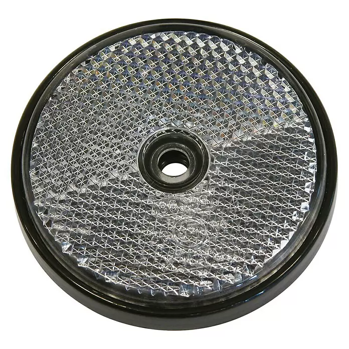 Carpoint Reflector 70 mm Rond - Kunststof, Geschikt voor: Aanhanger - Top-down weergave