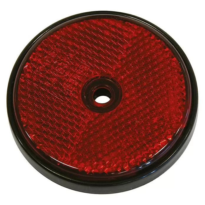 Carpoint Reflector 70 mm Rond - Kunststof, Geschikt voor: Aanhanger - Top-down weergave